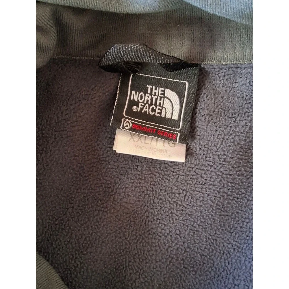 The North Face Summit Series Softshell Jacket Mens XXL Black Full Zip Fleece